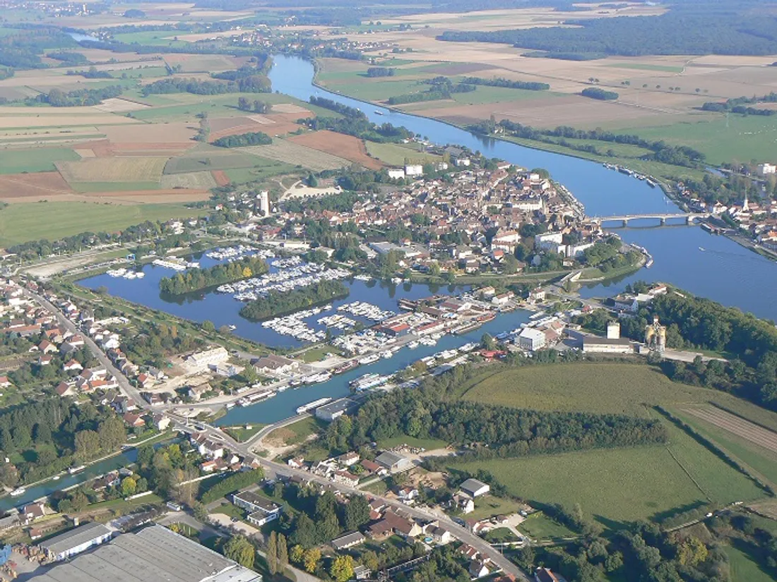 Vue sur le val de Saône